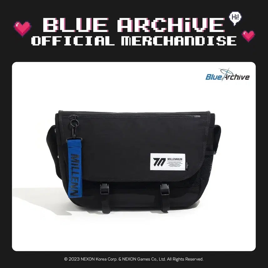 [BUNJANG] Blue Archive Millennium Messenger Bag / 구매) 블루아카이브 밀레니엄 메신저백