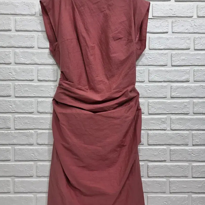 [BUNJANG] Mine Linen Shirring Dress / 마인  마소재 셔링원피스55ㅡ66