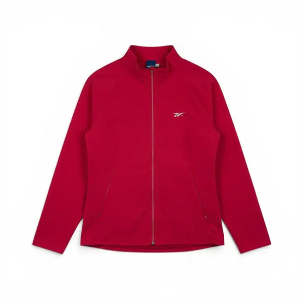 [BUNJANG] Reebok Women's Span Track Zip-Up Jacket Hot Pink / (L) 리복 우먼스 스판 트랙 집업 자켓 핫핑크