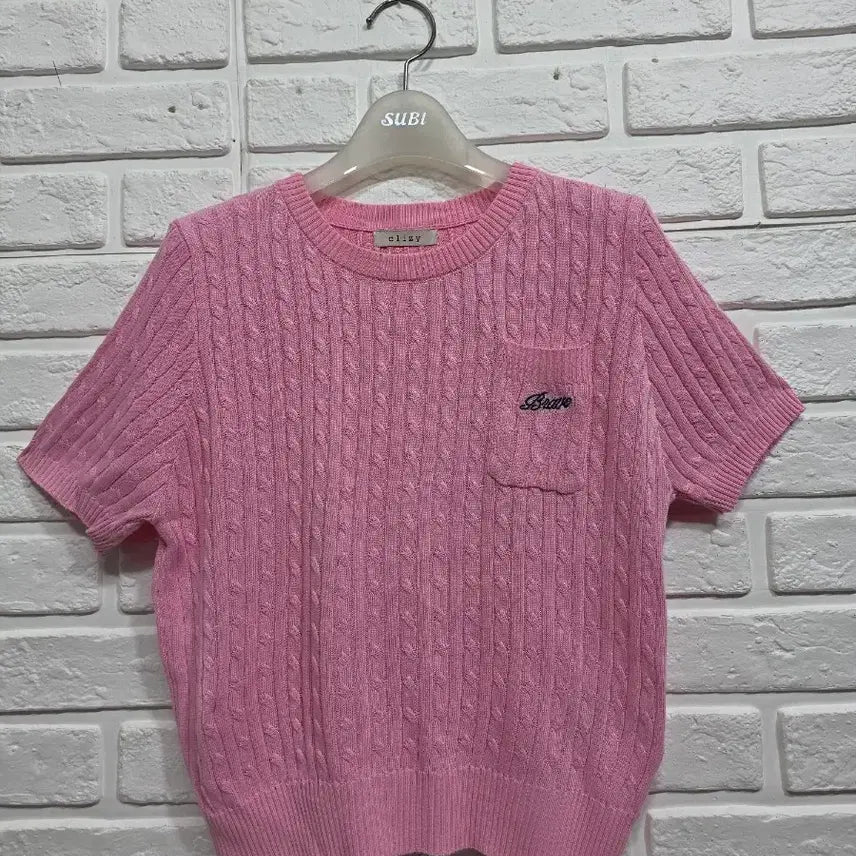 [BUNJANG] Clizy Cable Knit Sweater (Size 55-66) / 새상품 clizy 케이블 니트 55ㅡ66