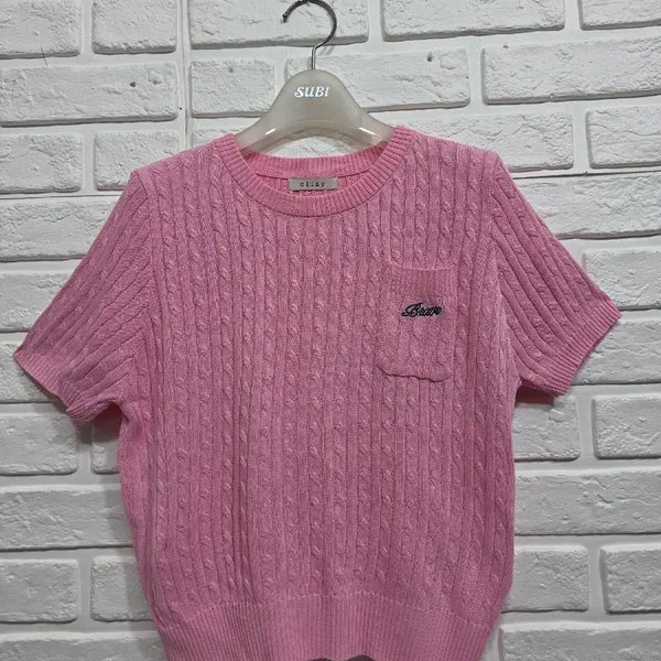 [BUNJANG] Clizy Cable Knit Sweater (Size 55-66) / 새상품 clizy 케이블 니트 55ㅡ66