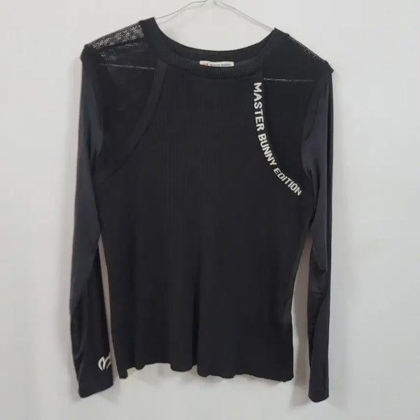 [BUNJANG] Master Bunny Edition Functional Golf T-Shirt Women's Slim Fit Size 95 / 마스터버니에디션 기능성골프티/여성(95슬림)/t2671