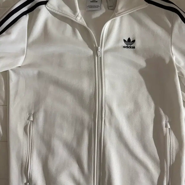 [BUNJANG] Adidas Beckenbauer Firebird Jersey White S / 아디다스 베켄바우어 파이어버드 져지 s 화이트