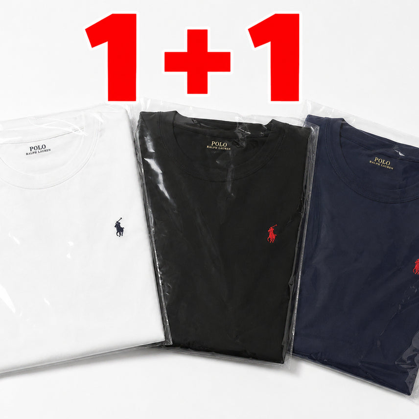 [BUNJANG] Polo Ralph Lauren Unisex Pony Logo Short Sleeve T-Shirt / 1+1 정품/새상품 ) 폴로 남녀 공용 포니로고 반팔