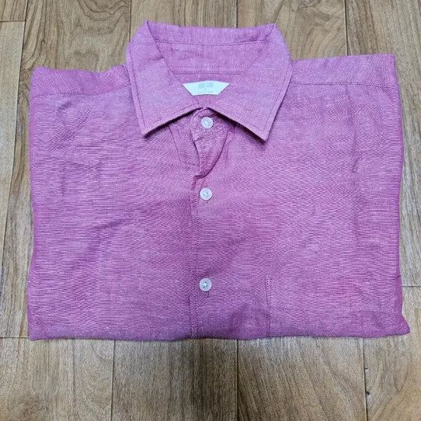 [BUNJANG] Uniqlo Linen Short Sleeve Shirt / 유니클로 린넨 반팔 셔츠