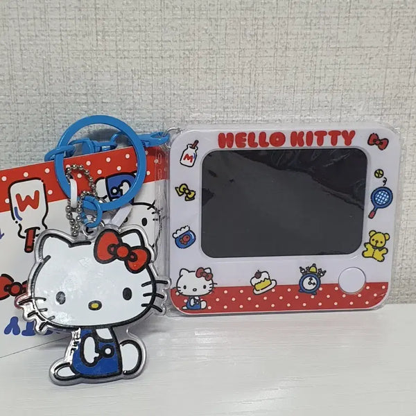 [BUNJANG] Sanrio Hello Kitty Mini Magic Erasable Message Board Keychain / 산리오 키티 미니 매직보드판 키링