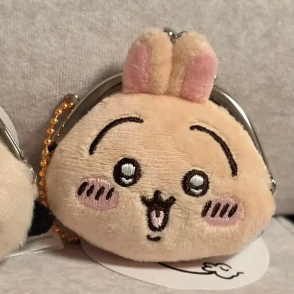 [BUNJANG] Chikawa Momo-ga, Raccho, Usagi, Hachiware, Coin Purse Keychain / 새상품) 키링 치이카와 모몽가 랏코 우사기 하치와레 동전지갑 샤샤 먼작귀 농담곰 담곰이