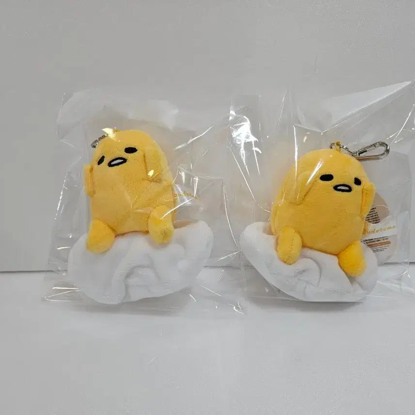 [BUNJANG] Gudetama Plush Keychain Doll (Approx. 11cm) / 구데타마 키링 인형 약 11cm