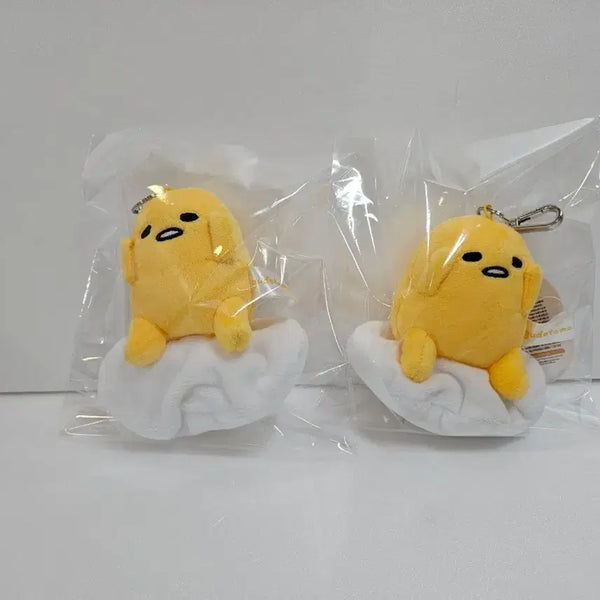 [BUNJANG] Gudetama Plush Keychain Doll (Approx. 11cm) / 구데타마 키링 인형 약 11cm