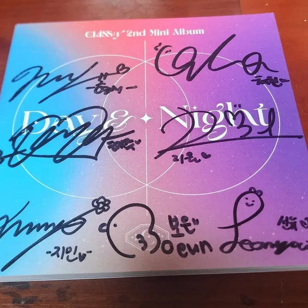 [BUNJANG] CLASS:y 2nd Mini Album DAY & NIGHT First Press Limited Edition Autographed Album / CLASS:y 2nd Mini Album DAY & NIGHT 초회 한정반 친필 사인반