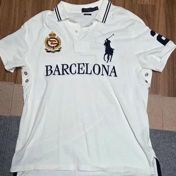 [BUNJANG] Polo Ralph Lauren Big Pony Chief Keef Barcelona T-Shirt / 폴로 빅포니 치프키프 바르셀로나