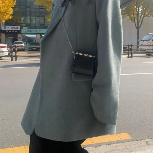 [BUNJANG] TTA Black Mini Shoulder Bag / tta 검정 미니 숄더백