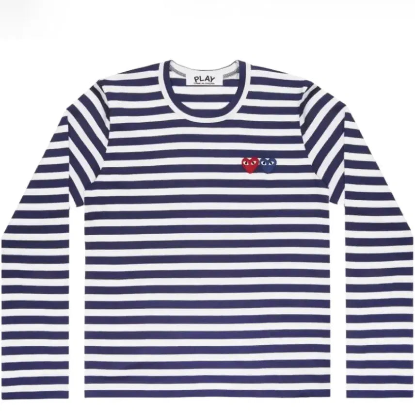 [BUNJANG] Comme des Garçons Double Wappen Long Sleeve T-Shirt / 꼼데가르송 더블와펜 긴팔티