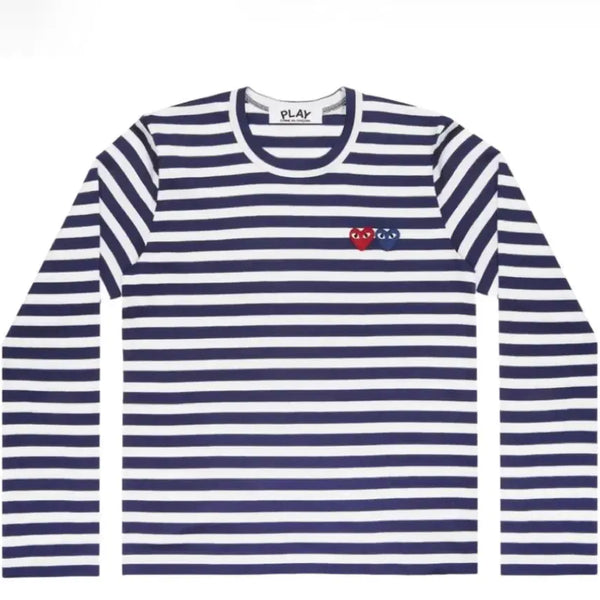 [BUNJANG] Comme des Garçons Double Wappen Long Sleeve T-Shirt / 꼼데가르송 더블와펜 긴팔티