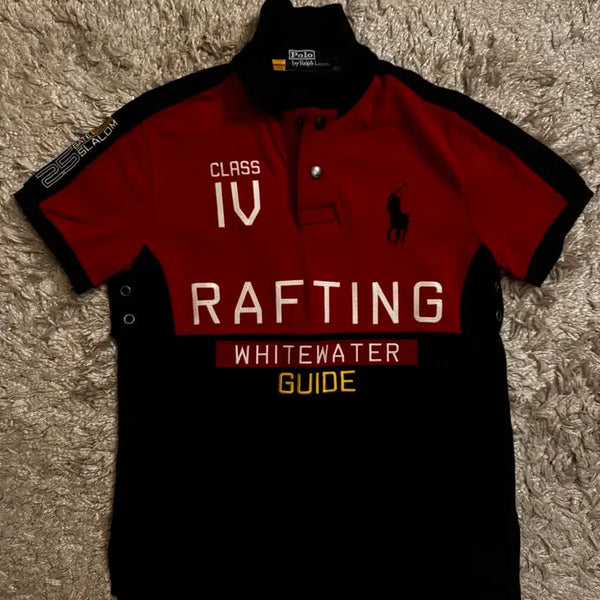 [BUNJANG] Polo Ralph Lauren Rafting Short Sleeve Polo Shirt Size S (95) / 폴로 랄프로렌 래프팅 반팔 카라티 s 95