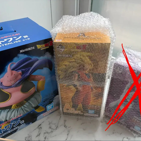 [BUNJANG] Dragon Ball Super Saiyan 3 A Prize & Majin Buu Last One Prize Figures (Sealed) / 미개봉 드래곤볼 초사이언3 A상+마인부우 라스트원상