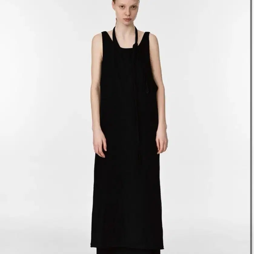 [BUNJANG] REPOS Layered Dress Black / 리포스(REPOS) 레이어드 원피스 블랙