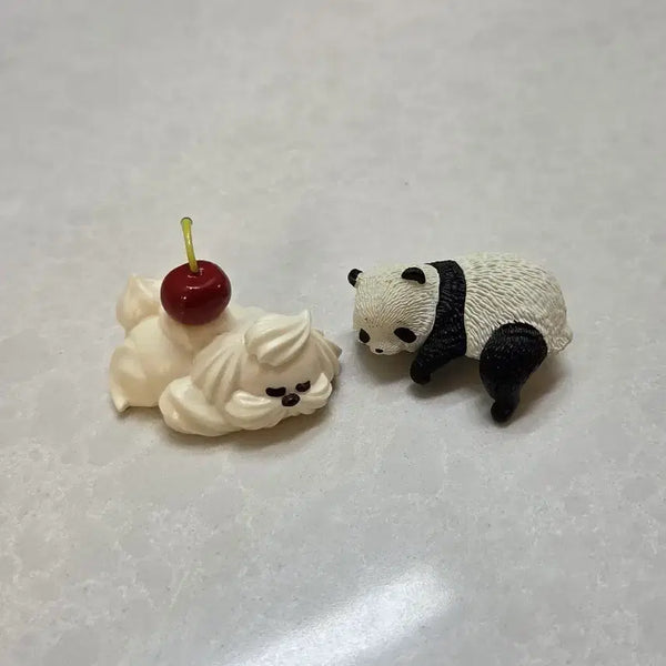 [BUNJANG] Panda and Dog Gacha Figures / 가챠 피규어