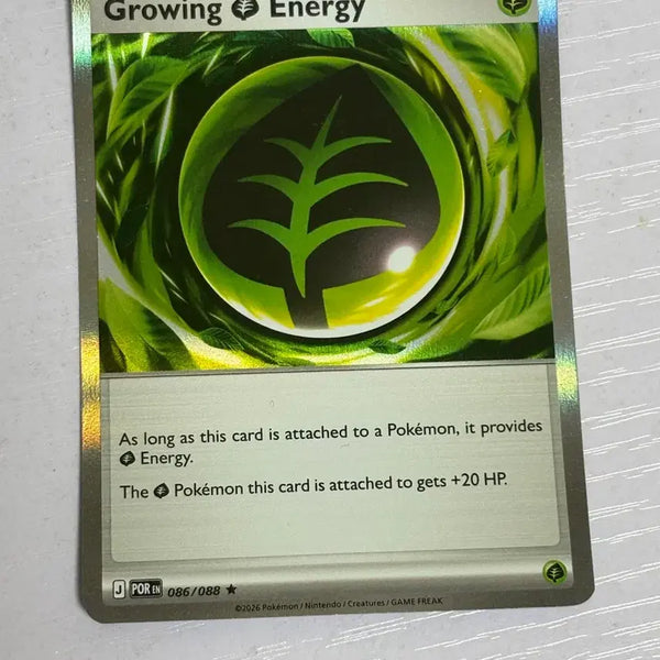 [BUNJANG] Pokemon TCG North American Edition Growl Energy Card / 포켓몬카드 [북미판 덱소스 귀여운] 그로우 에너지