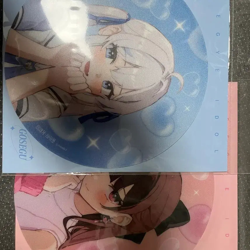 [BUNJANG] ISE-POP Jiruru & Go-segu Mousepad (Sealed) / 이세팝 미개봉 주르르,고세구 마우스패드