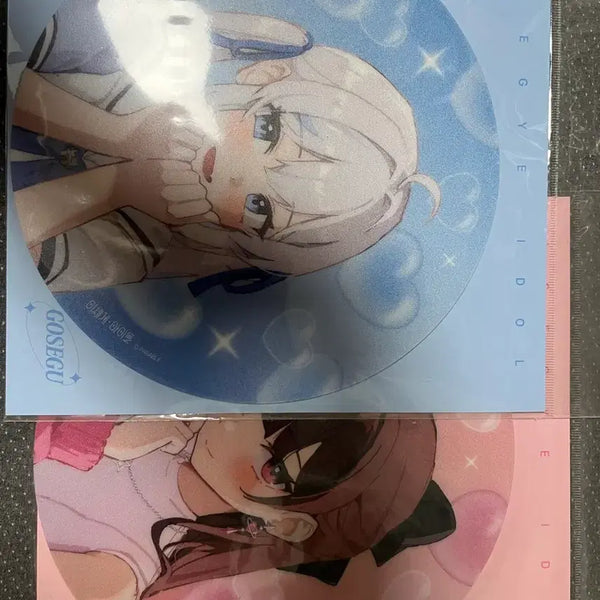 [BUNJANG] ISE-POP Jiruru & Go-segu Mousepad (Sealed) / 이세팝 미개봉 주르르,고세구 마우스패드