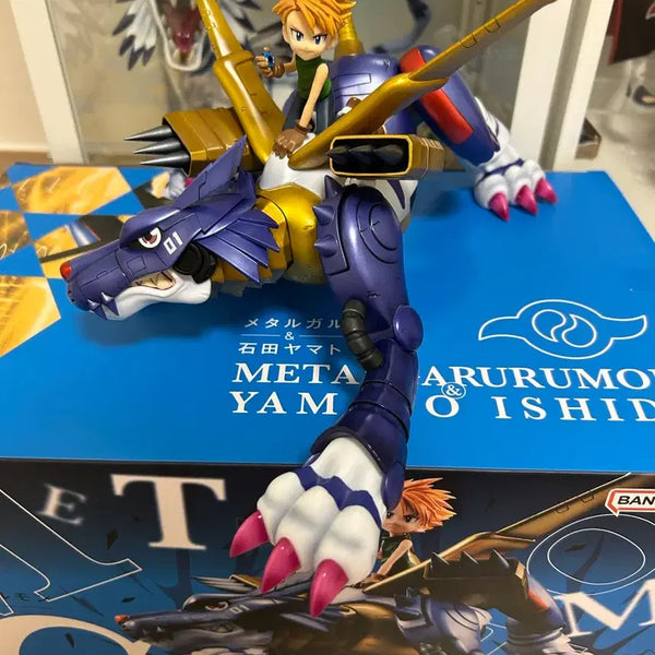 [BUNJANG] Megahouse GEM MetalGarurumon Figure / 디지몬 메탈가루몬 gem 메가하우스 피규어