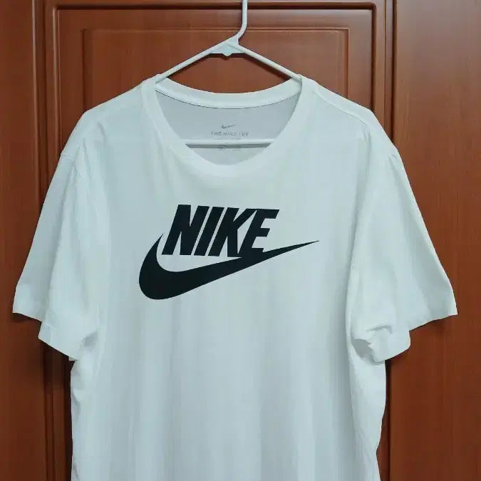 [BUNJANG] Nike Basic Logo Short Sleeve T-Shirt White / 나이키 반팔 티셔츠 흰색