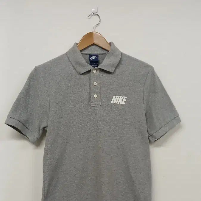 [BUNJANG] Nike Short Sleeve Polo Shirt - Grey / 나이키 반팔 카라티 그레이