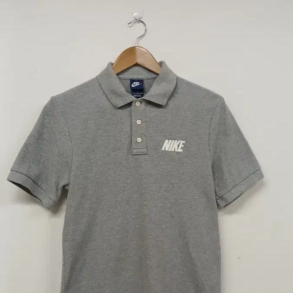 [BUNJANG] Nike Short Sleeve Polo Shirt - Grey / 나이키 반팔 카라티 그레이