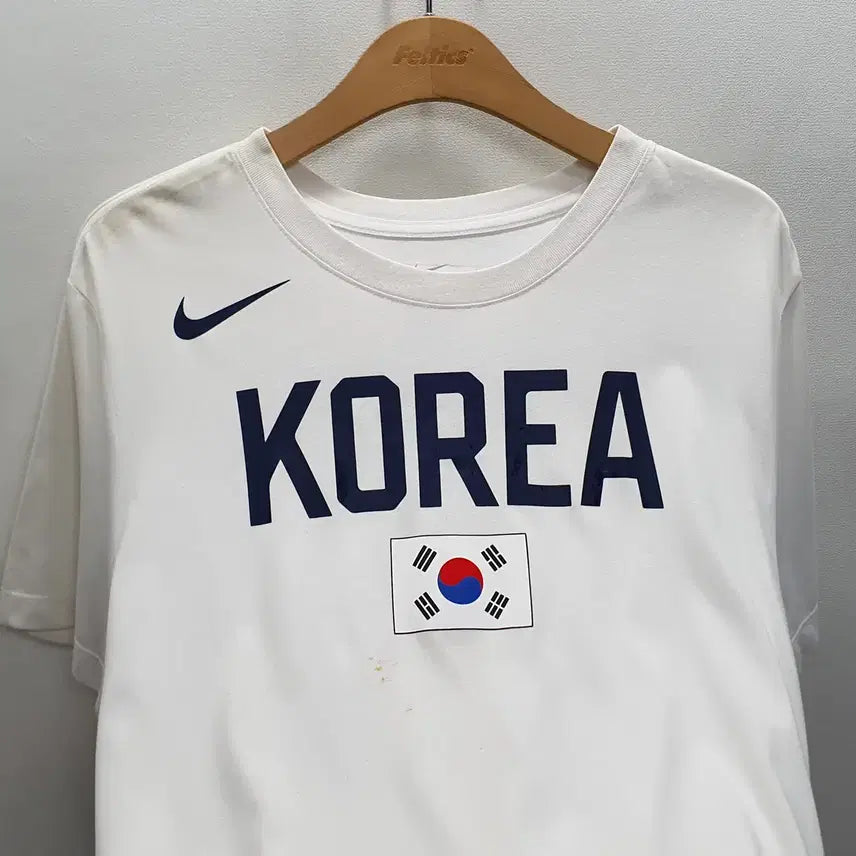 [BUNJANG] Nike Basketball National Team T-Shirt Size 95 / 나이키 농구 국가대표 반팔 95사이즈 (가로49 세로70)