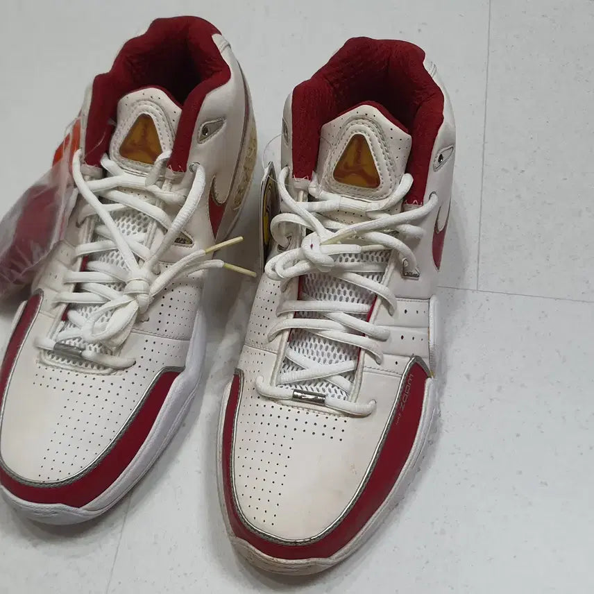 [BUNJANG] Zoom Brave 2 Basketball Shoes White/Red 300mm / (새상품) 줌브레이브2 흰빨 농구화 300mm