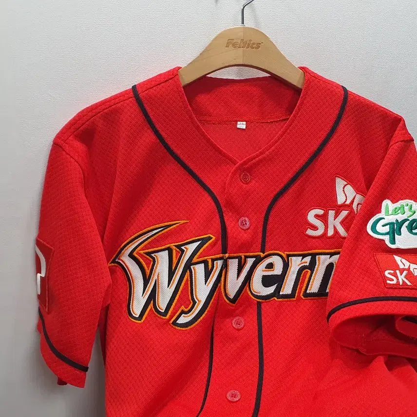 [BUNJANG] SK Wyverns Chameleon Jersey Size 100 / 카멜레온 SK와이번스 유니폼 100사이즈