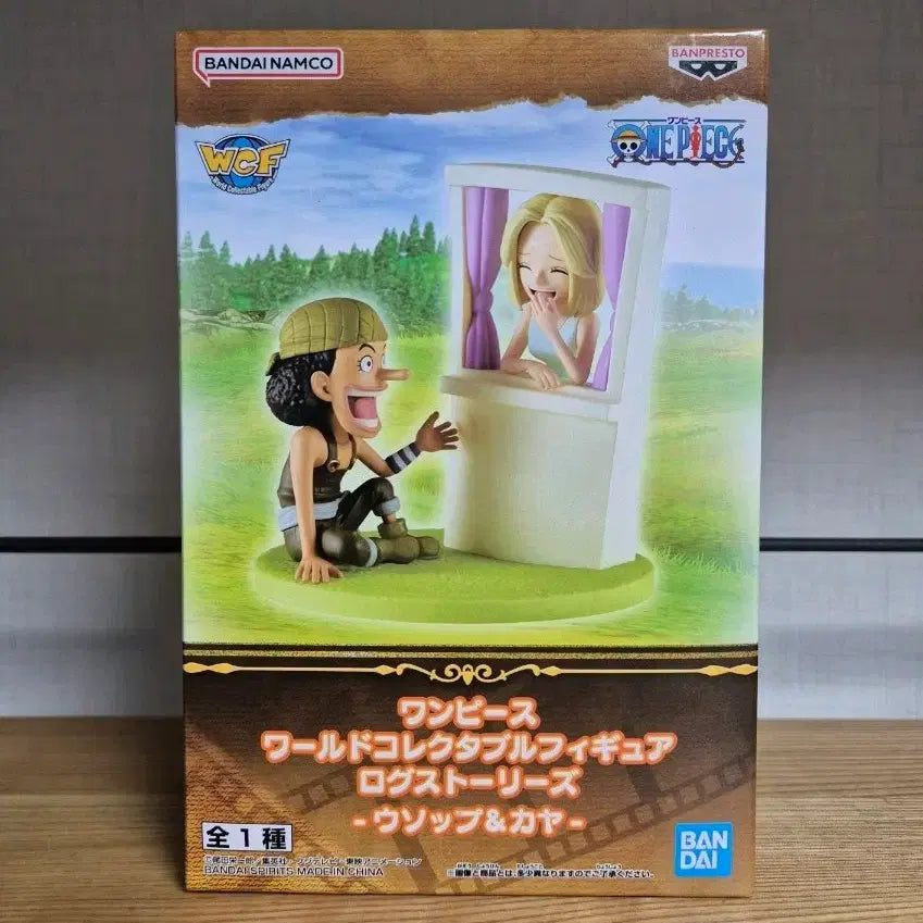 [BUNJANG] One Piece Log Stories World Collectable Figure Usopp & Kaya / 원피스 피규어 로그스토리 월콜 피규어 우솝&카야