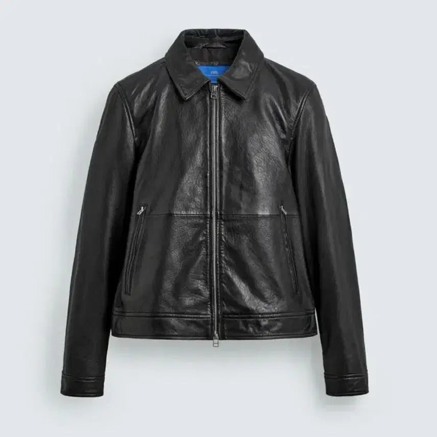 [BUNJANG] Zara x Aaron Levine Lambskin Leather Jacket / 자라xAaron Levine 가죽자켓 L 새제품