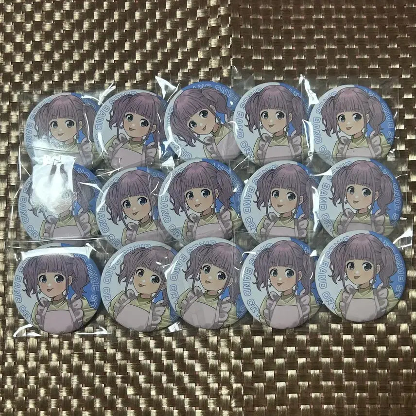 [BUNJANG] Girl's Band Cry Hinano Village Vanguard Can Badge Set / 걸즈 밴드 크라이 히나 빌리지뱅가드 캔뱃지 세트
