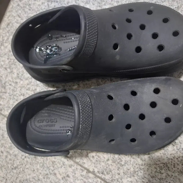 [BUNJANG] Crocs Black Sandals / 크록스 블랙 샌들