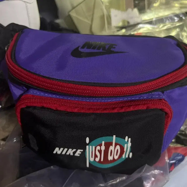 [BUNJANG] Nike Jordan 1993 Fanny Pack - Purple/Black (New) / 93년 나이키 조던 허리 가방 퍼플/블랙 신품