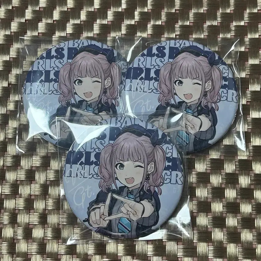 [BUNJANG] Bandori BanG Dream! Hina Kotobukiya Kuzupeco Can Badge Set / 걸즈 밴드 크라이 히나 코토부키야 쿠지 캔뱃지 세트