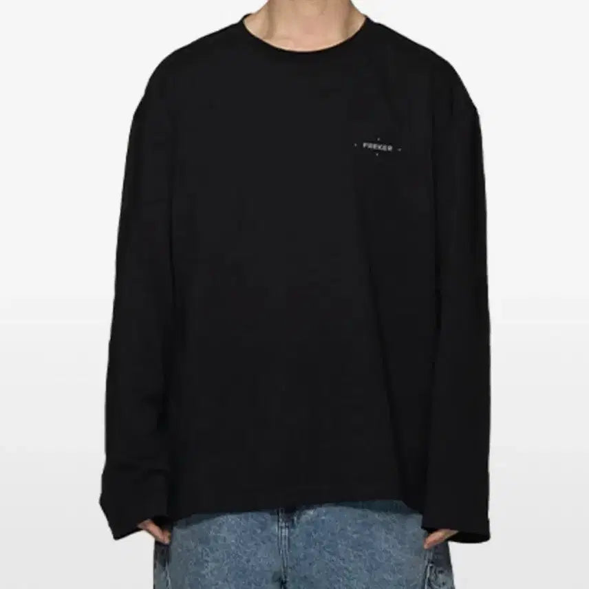 [BUNJANG] Freaker Long Sleeve Black L / 프리커 롱슬리브 블랙 L
