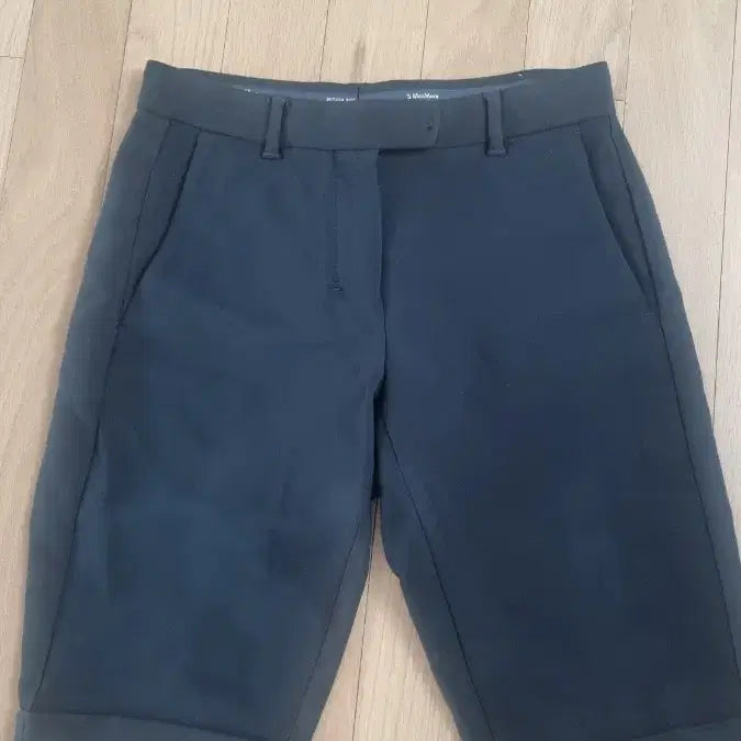 [BUNJANG] S Max Mara Bermuda Shorts Black / s막스마라 버뮤다팬츠 55