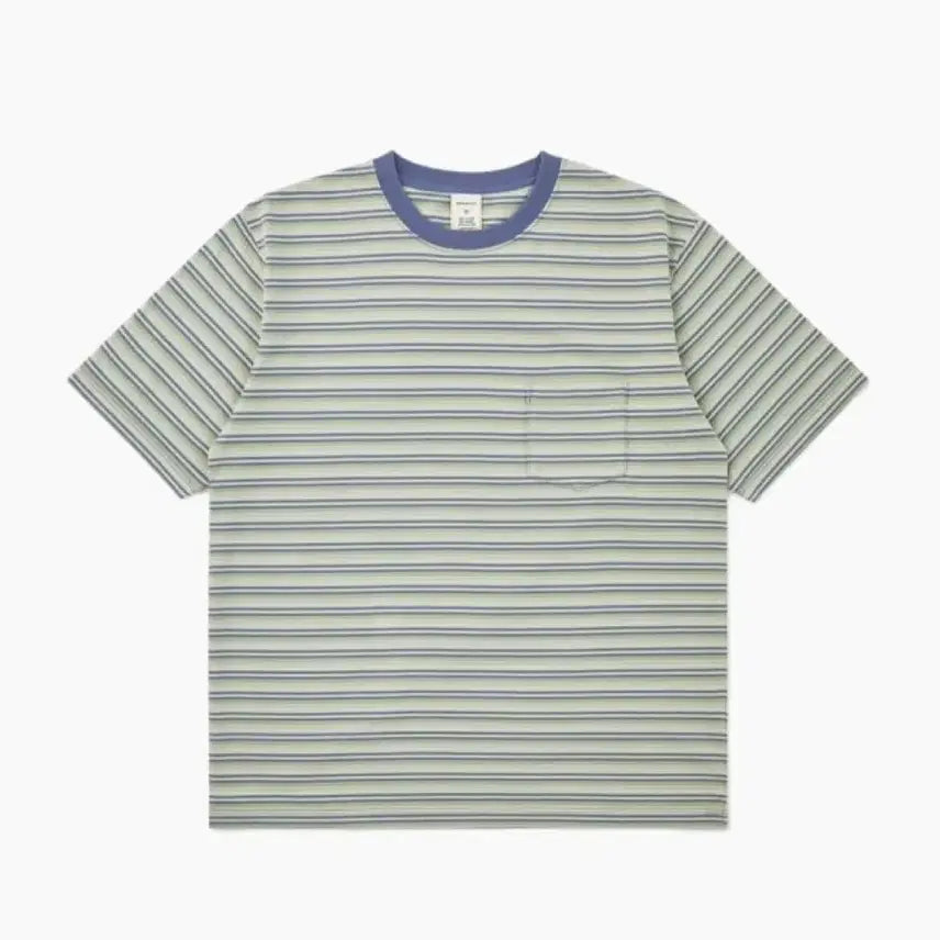 [BUNJANG] Cakies Border Stripe T-Shirt / 카키스 보더 스트라이프 티셔츠