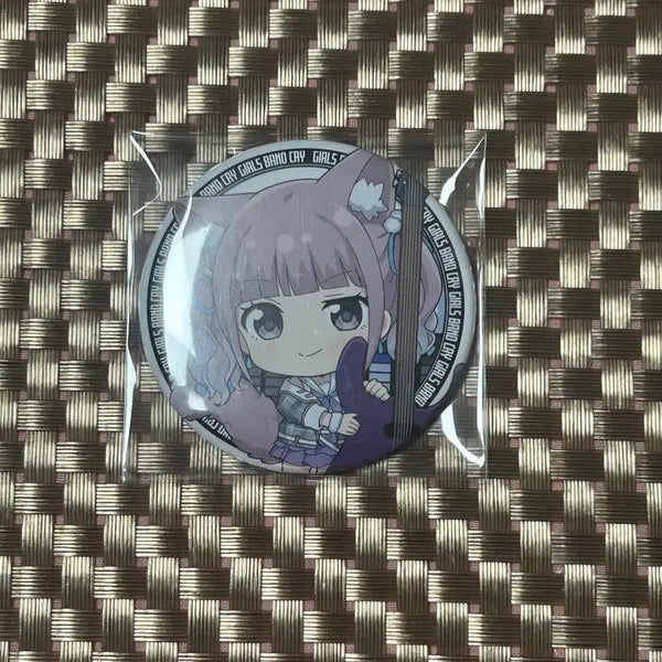 [BUNJANG] Girl's Band Cry Hina Nekokimi Can Badge / 걸즈 밴드 크라이 히나 네코미미 캔뱃지