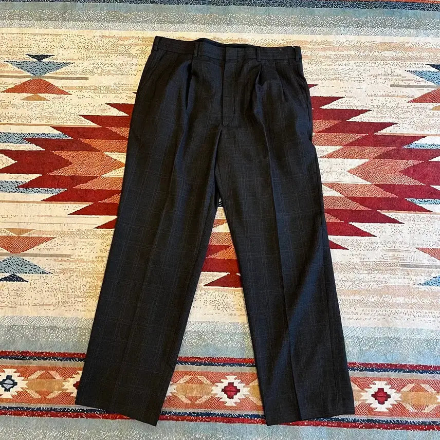 [BUNJANG] Balmain Checkered Slacks 36 / 발망 체크 슬랙스 36