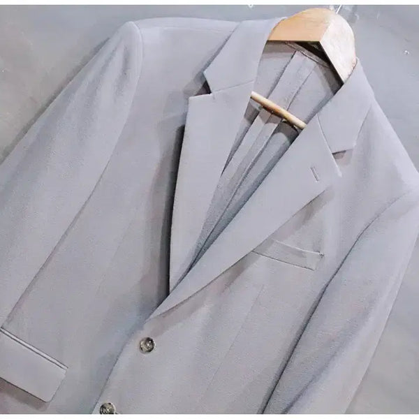 [BUNJANG] Ziozia Signature Notched Lapel Suit Jacket (Men's 100) / 지오송지오 시그니쳐 너치드 수트 자켓 (남성100)