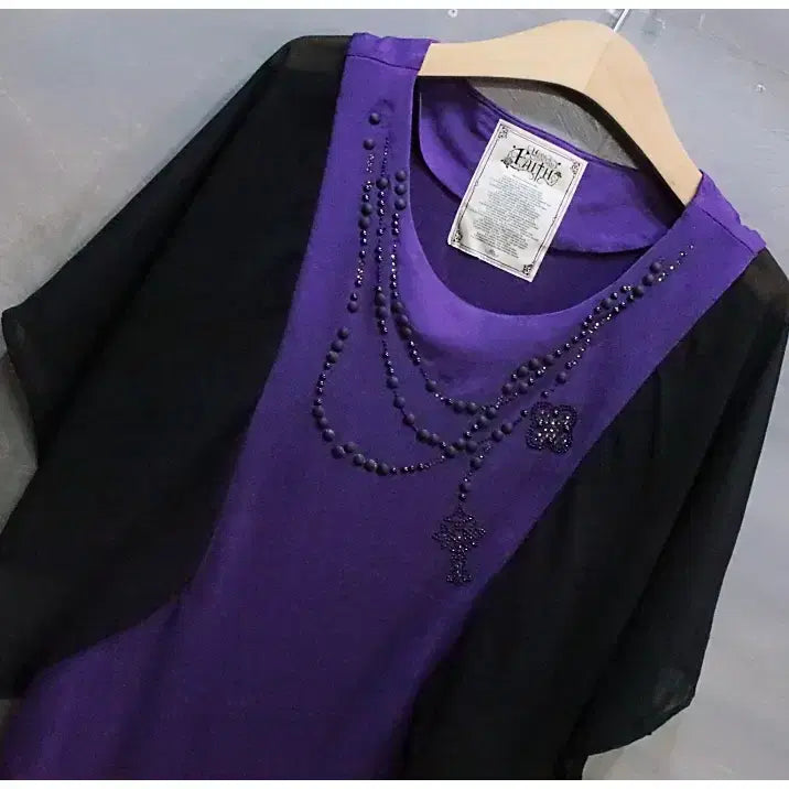[BUNJANG] L'Arc-en-Ciel Hyde Tour 2006 FAITH Blouse T-Shirt / 라르크 앙 씨엘 하이도 투어 2006 FAITH 블라우스 티