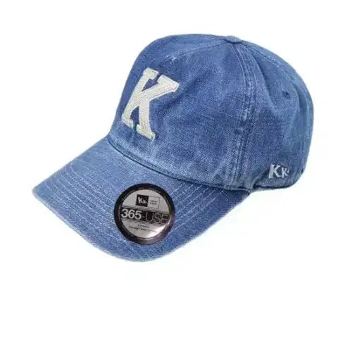 [BUNJANG] Kamien x Coin Seoul K Logo Ball Cap Blue Denim / 카미엔 x 코인서울 K로고 볼캡 블루데님