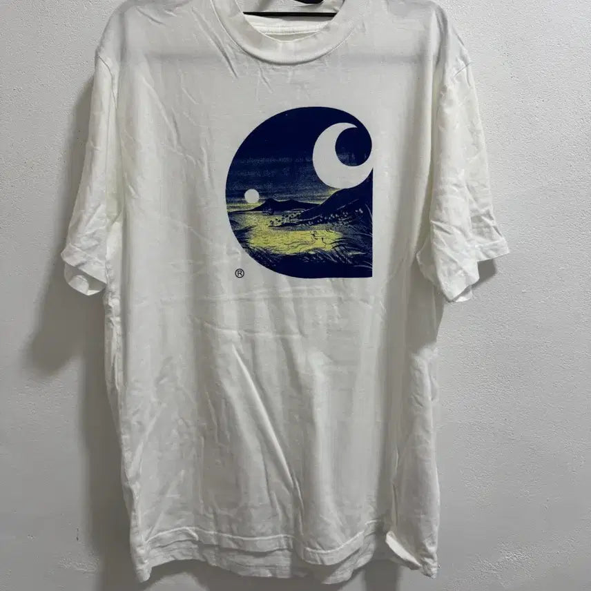 [BUNJANG] Carhartt Printed Short-Sleeve T-Shirt (M) / 칼하트 프린팅 반팔 티 m