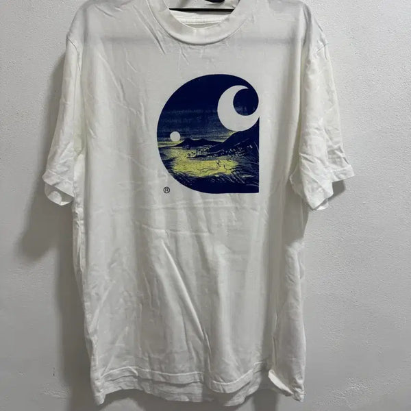 [BUNJANG] Carhartt Printed Short-Sleeve T-Shirt (M) / 칼하트 프린팅 반팔 티 m