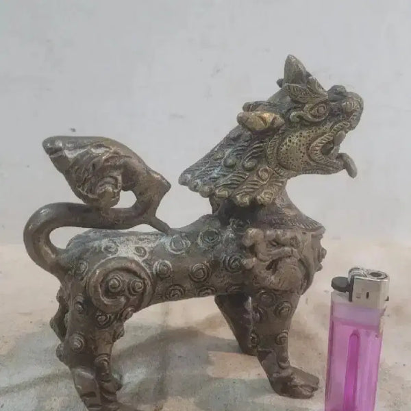 [BUNJANG] Bronze Giraffe Figurine / 브론즈 / 상상의 동물 기린