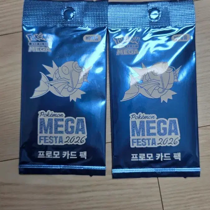 [BUNJANG] Pokemon Mega Festa 2026 Promo Card Pack Set / 포켓몬 메가 페스타 2026 프로모 카드 팩 2개